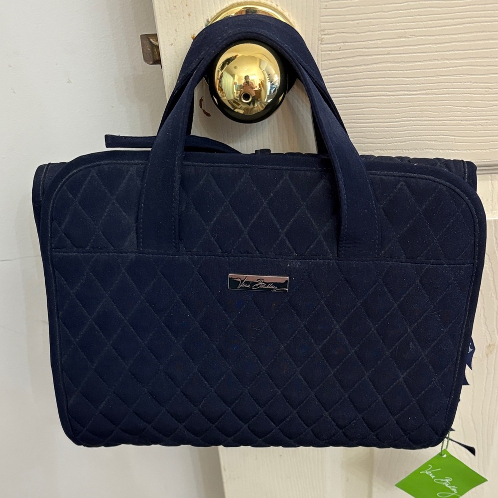 Vera Bradley Midnight Blue Quilted Organizer
